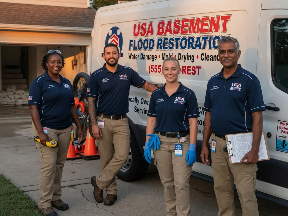 Basement Flood Cleanup company in Mutual, OK